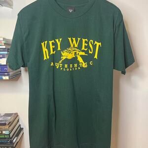 Vintage Key West Sea Turtle Hanes Beefy Cotton Tee Size M